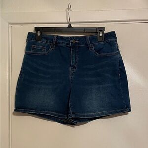 Dark Blue Jean Shorts